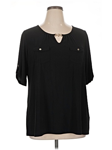 Perseption Concept Short Sleeve Henley (view 1)
