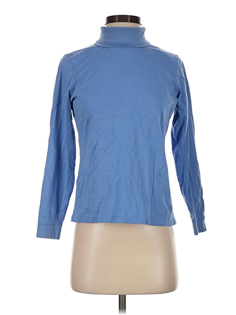 Pre-owned L.l.bean Turtleneck Sweater In Blue
