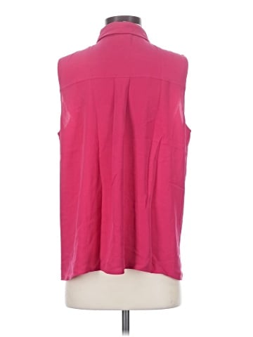 Eileen Fisher Sleeveless Button-Down Shirt (view 2)