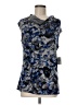 Kasper Blue Sleeveless Blouse Size M - photo 1