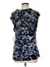 Kasper Blue Sleeveless Blouse Size M - photo 2