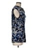 Kasper Blue Sleeveless Blouse Size M - photo 4