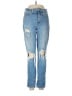 Old Navy Hearts Blue Jeans Size 6 - photo 1