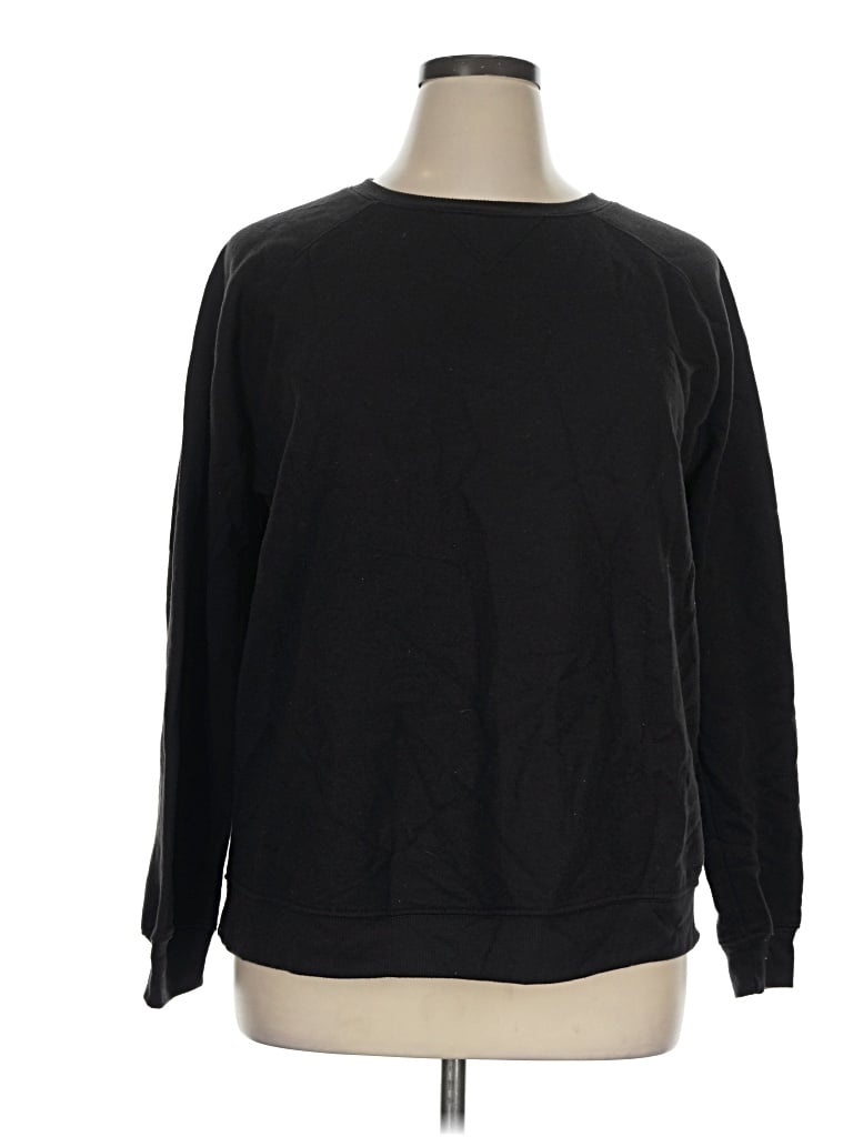 Pre-owned Terra & Sky Sweatshirt In Black