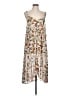 Torrid 100% Polyester Floral Ivory Casual Dress Size Lg Plus (0) - photo 1
