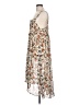 Torrid 100% Polyester Floral Ivory Casual Dress Size Lg Plus (0) - photo 5