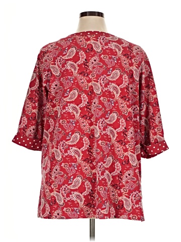 Liz & Me 3/4 Sleeve Blouse (view 2)
