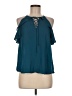 Hippie Rose 100% Polyester Teal Sleeveless Blouse Size M - photo 1