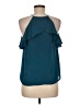 Hippie Rose 100% Polyester Teal Sleeveless Blouse Size M - photo 2
