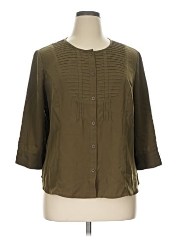 Kathy Che 3/4 Sleeve Blouse (view 1)