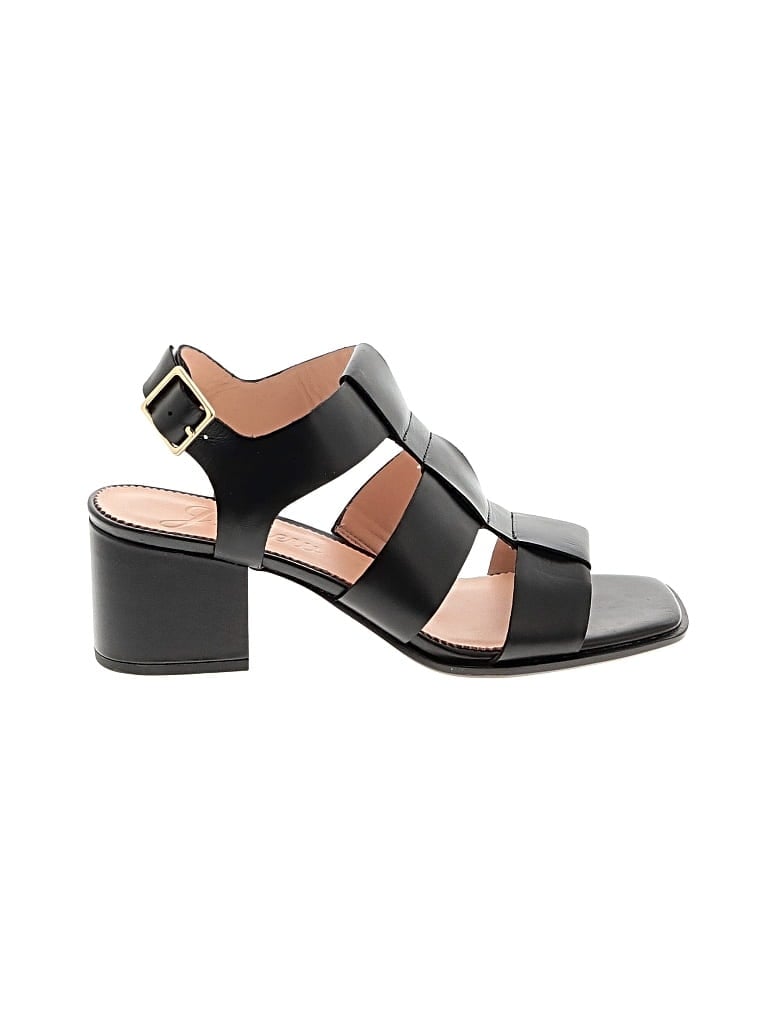 Pre-owned Jcrew Sandals In Black