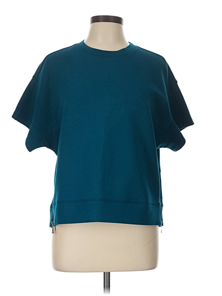 Pre-owned Athleta Poncho In Teal