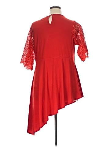 Midnight Velvet Short Sleeve Blouse (view 2)