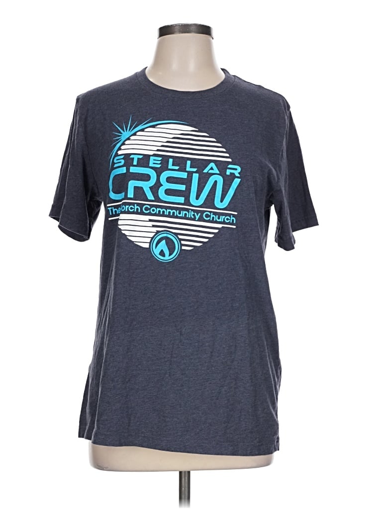 Pre-owned Bella+canvas Active T-shirt In Blue