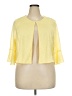 Perceptions Yellow 3/4 Sleeve Top Size 2X - photo 1