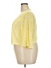Perceptions Yellow 3/4 Sleeve Top Size 2X - photo 5