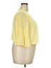 Perceptions Yellow 3/4 Sleeve Top Size 2X - photo 4