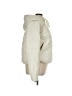 Hunter 100% Polyamide Solid Ivory Snow Jacket Size XL - photo 4
