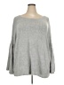 Ellos Gray Long Sleeve Top Size 22 - photo 1