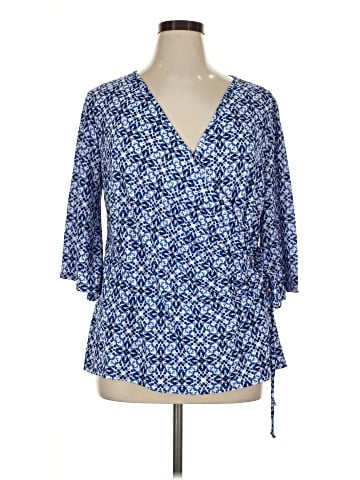 Cato 3/4 Sleeve Blouse (view 1)