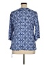 Cato Blue 3/4 Sleeve Blouse Size XL - photo 2