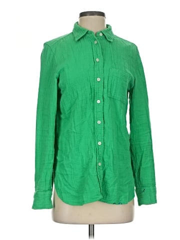 J.Crew Factory Store Long Sleeve Button-Down Shirt (view 1)