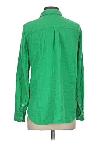 J.Crew Factory Store Long Sleeve Button-Down Shirt (view 2)