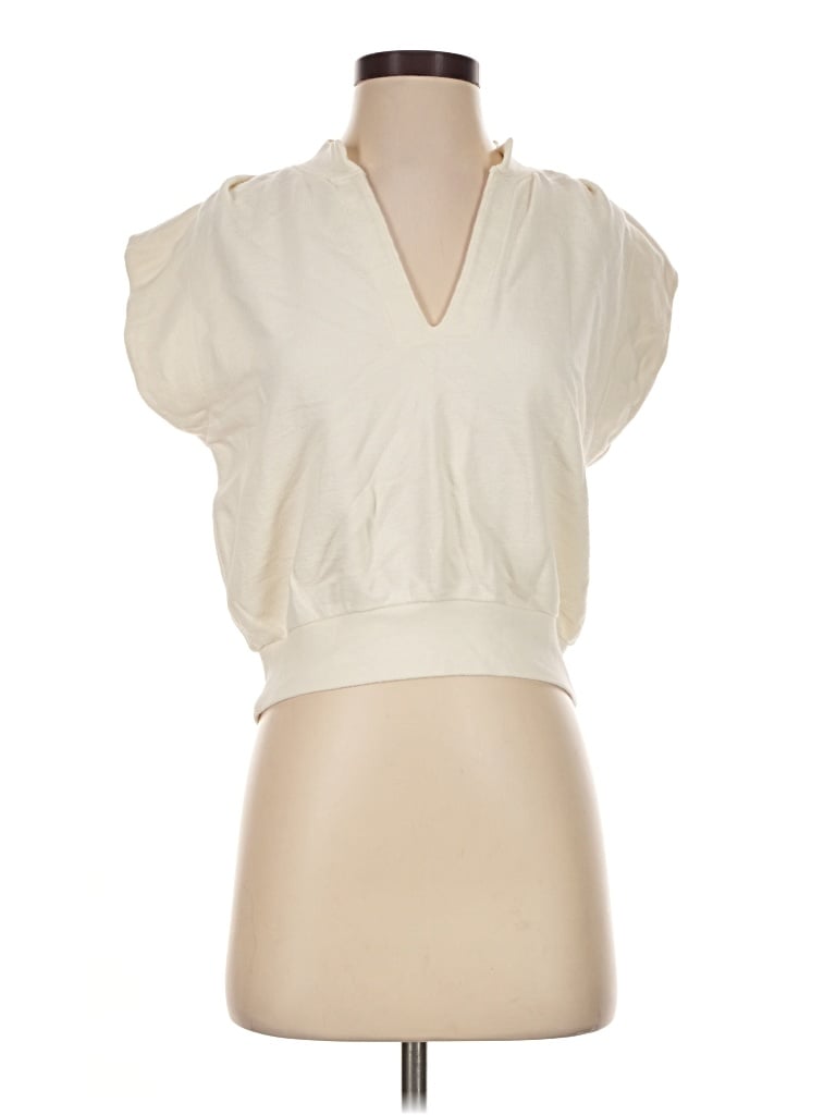 Pre-owned Nation Ltd Pullover Sweater In Ivory