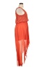 Easel 100% Polyester Orange Casual Dress Size L - photo 4