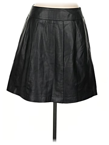 White House Black Market Faux Leather Skirt (view 1)