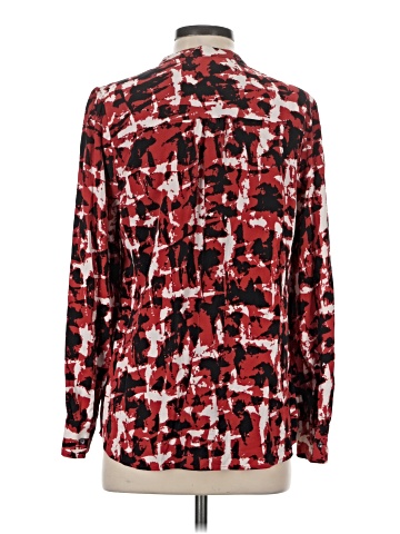 Classiques Entier Long Sleeve Silk Top (view 2)