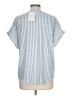 Assorted Brands Blue Short Sleeve Henley Size L - photo 2