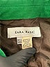 Zara Basic 100% Acetate Green Coat Size S - photo 6