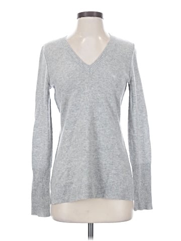 Aqua Cashmere Pullover Sweater (view 1)