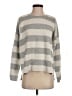 Eileen Fisher Stripes Gray Pullover Sweater Size XXS - photo 1