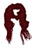 Unbranded Burgundy Scarf One size - photo 1