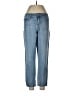 Cache Stripes Blue Jeans Size 10 - photo 1