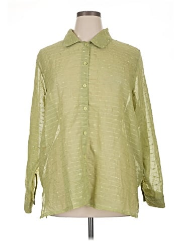 Draper's & Damon's Long Sleeve Blouse (view 1)