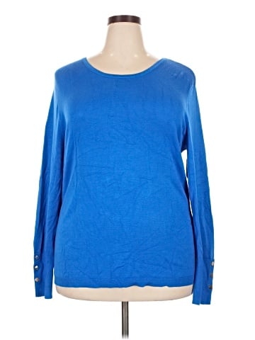 JM Collection Pullover Sweater (view 1)