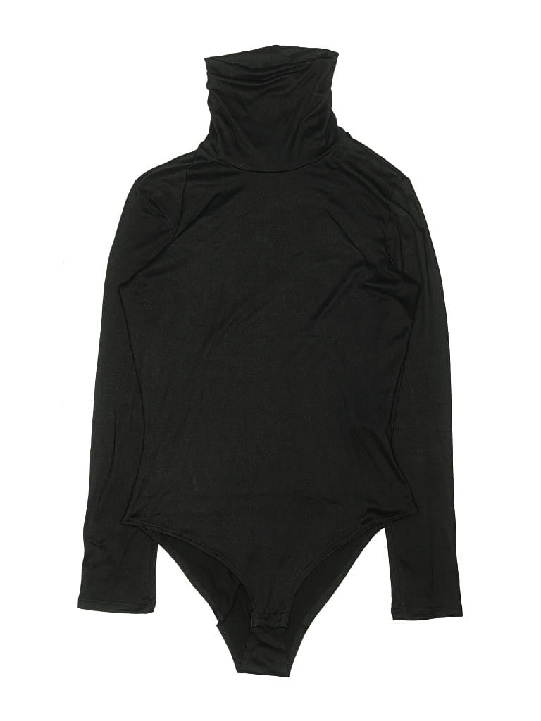 Pre-owned Pink Lily Bodysuit In Black