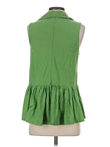 One September Sleeveless Button-Down Shirt (view 2)