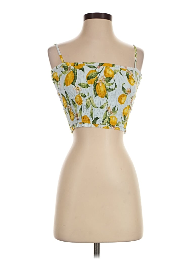 Pre-owned Illa Illa Sleeveless Blouse In Yellow