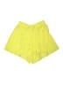 Jon & Anna Solid Yellow Shorts Size M - photo 1
