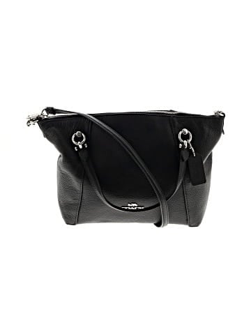 Coach Factory Leather Satchel (view 1)