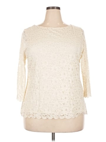 Charter Club 3/4 Sleeve Top (view 1)