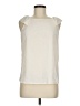 Zara Basic 100% Polyester Ivory Sleeveless Blouse Size M - photo 1