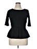 Green Envelope Black 3/4 Sleeve Top Size XL - photo 1