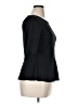 Green Envelope Black 3/4 Sleeve Top Size XL - photo 4