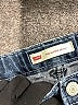 Levi's Solid Blue Jeans Size 12R - photo 3