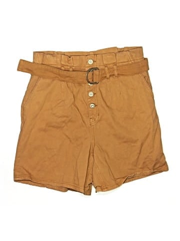 Free People Khaki Shorts (view 1)